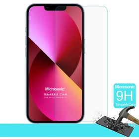 Microsonic iPhone Uyumlu 13 Tempered Glass Cam Ekran Koruyucu