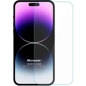 Microsonic iPhone Uyumlu 14 Pro Max Nano Glass Cam Ekran Koruyucu