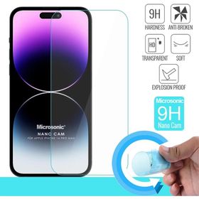 Microsonic iPhone Uyumlu 14 Pro Max Nano Glass Cam Ekran Koruyucu