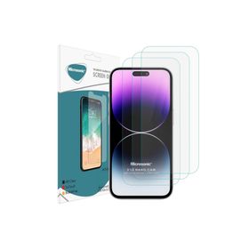Microsonic iPhone Uyumlu 14 Pro Max Screen Protector Nano Glass 3 Adet Cam Ekran Koruyucu
