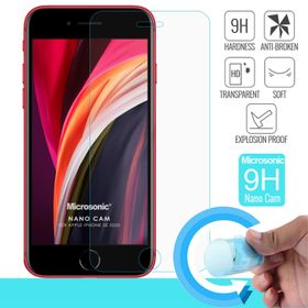 Microsonic iPhone Uyumlu SE 2022 Nano Cam Ekran Koruyucu