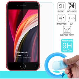 Microsonic iPhone Uyumlu SE 2022 Nano Cam Ekran Koruyucu