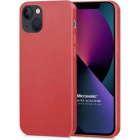 Microsonic iPhone13 Mini Matte Silikon Gold Cep Telefonu Kılıfı