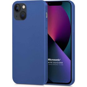 Microsonic iPhone13 Mini Matte Silikon Gold Cep Telefonu Kılıfı