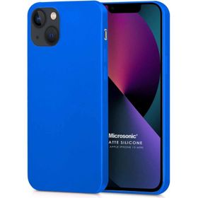 Microsonic iPhone13 Mini Matte Silikon Gold Cep Telefonu Kılıfı