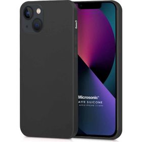 Microsonic iPhone13 Mini Matte Silikon Gold Cep Telefonu Kılıfı