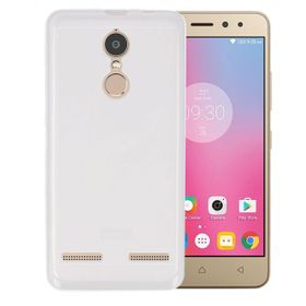 Microsonic Lenovo K6 Power Transparent Soft Beyaz Kılıf