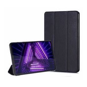 Microsonic Lenovo Tab M10 Plus TB-X606F 10.3&#034; (ZA5T0215TR) Slim Translucent Back Siyah Smart Cover Kılıf