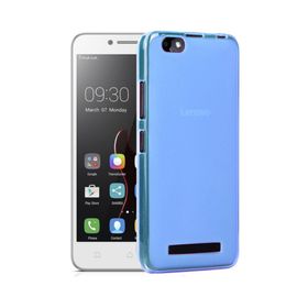 Microsonic Lenovo Vibe C Transparent Soft Mavi Kılıf