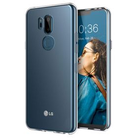 Microsonic Lg G7 Transparent Soft Beyaz Kılıf