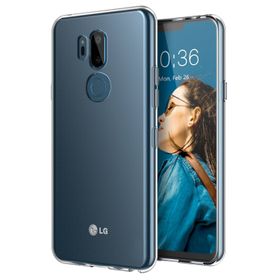 Microsonic Lg G7 Transparent Soft Beyaz Kılıf