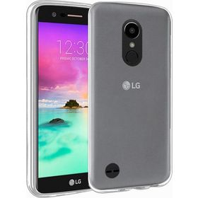 Microsonic LG K8 2017 Transparent Soft Beyaz Kılıf
