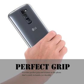 Microsonic LG K8 Transparent Soft Siyah Kılıf