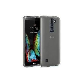 Microsonic LG K8 Transparent Soft Siyah Kılıf