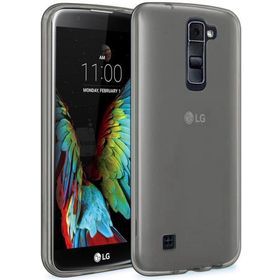 Microsonic LG K8 Transparent Soft Siyah Kılıf