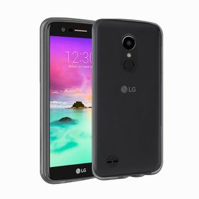 Microsonic LG K8 Transparent Soft Siyah Kılıf