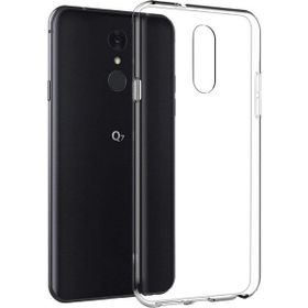 Microsonic Lg Q7 Transparent Soft Beyaz Kılıf