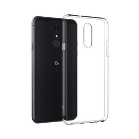 Microsonic Lg Q7 Transparent Soft Beyaz Kılıf