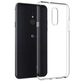 Microsonic Lg Q7 Transparent Soft Beyaz Kılıf