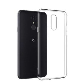 Microsonic Lg Q7 Transparent Soft Beyaz Kılıf