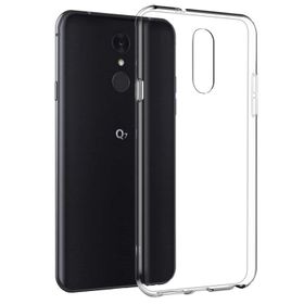 Microsonic Lg Q7 Transparent Soft Beyaz Kılıf