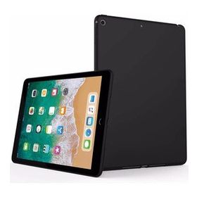 Microsonic Matte Silicone Apple Ipad 9.7 2017 Siyah Kılıf