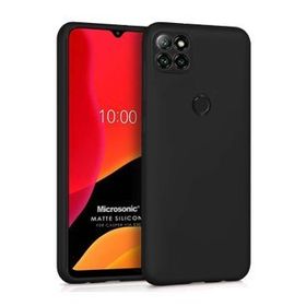 Microsonic Matte Silicone Casper Via E30 Siyah Kılıf