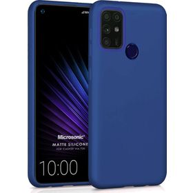 Microsonic Matte Silicone Casper Via F20 Lacivert Cep Telefonu Kılıfı