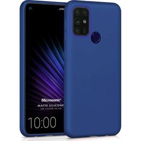 Microsonic Matte Silicone Casper Via F20 Lacivert Cep Telefonu Kılıfı