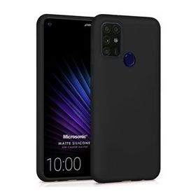 Microsonic Matte Silicone Casper Via F20 Siyah Cep Telefonu Kılıfı