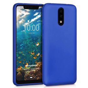 Microsonic Matte Silicone Casper Via P3 Mavi Cep Telefonu Kılıfı