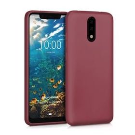 Microsonic Matte Silicone Casper Via P3 Mor Cep Telefonu Kılıfı