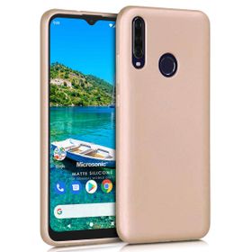 Microsonic Matte Silicone General Mobile GM 10 Gold Cep Telefonu Kılıfı