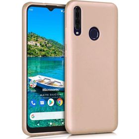 Microsonic Matte Silicone General Mobile GM 10 Gold Cep Telefonu Kılıfı
