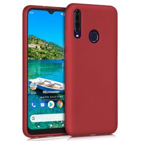 Microsonic Matte Silicone General Mobile GM 10 Kırmızı Cep Telefonu Kılıfı