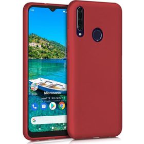 Microsonic Matte Silicone General Mobile GM 10 Kırmızı Cep Telefonu Kılıfı