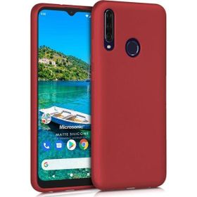 Microsonic Matte Silicone General Mobile GM 10 Kırmızı Cep Telefonu Kılıfı