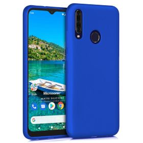 Microsonic Matte Silicone General Mobile GM 10 Mavi Cep Telefonu Kılıfı