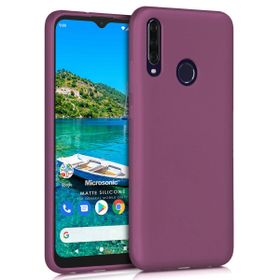 Microsonic Matte Silicone General Mobile GM 10 Mor Cep Telefonu Kılıfı