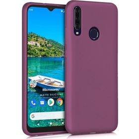 Microsonic Matte Silicone General Mobile GM 10 Mor Cep Telefonu Kılıfı