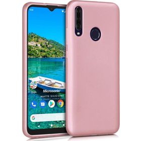 Microsonic Matte Silicone General Mobile GM 10 Rose Gold Cep Telefonu Kılıfı