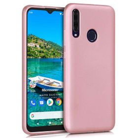 Microsonic Matte Silicone General Mobile GM 10 Rose Gold Cep Telefonu Kılıfı