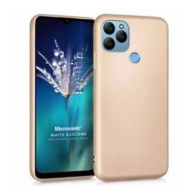 Microsonic Matte Silicone General Mobile GM 21 Gold Cep Telefonu Kılıfı