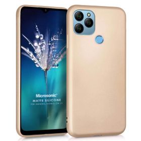 Microsonic Matte Silicone General Mobile GM 21 Gold Cep Telefonu Kılıfı