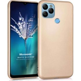 Microsonic Matte Silicone General Mobile GM 21 Gold Cep Telefonu Kılıfı