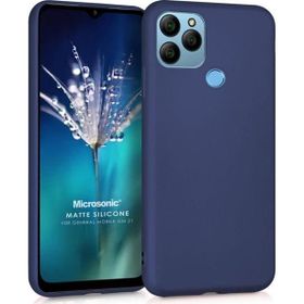 Microsonic Matte Silicone General Mobile GM 21 Lacivert Cep Telefonu Kılıfı
