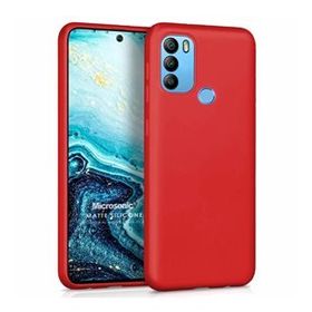 Microsonic Matte Silicone General Mobile Gm 21 Plus Kırmızı Cep Telefonu Kılıfı