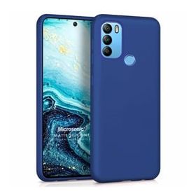 Microsonic Matte Silicone General Mobile GM 21 Plus Lacivert Cep Telefonu Kılıfı
