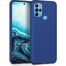 Microsonic Matte Silicone General Mobile GM 21 Pro Lacivert Cep Telefonu Kılıfı