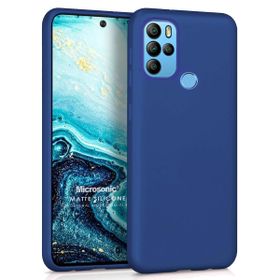 Microsonic Matte Silicone General Mobile GM 21 Pro Lacivert Cep Telefonu Kılıfı